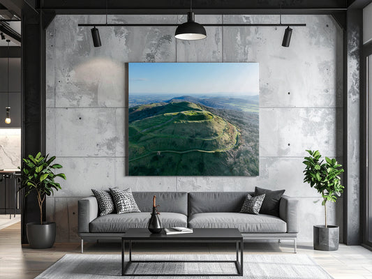 British Camp - Malvern Hills Wall Art Canvas
